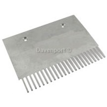 Left comb plate for 606NCT/610NTB
