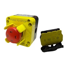 Push Pull Stop With Switch Safety contact