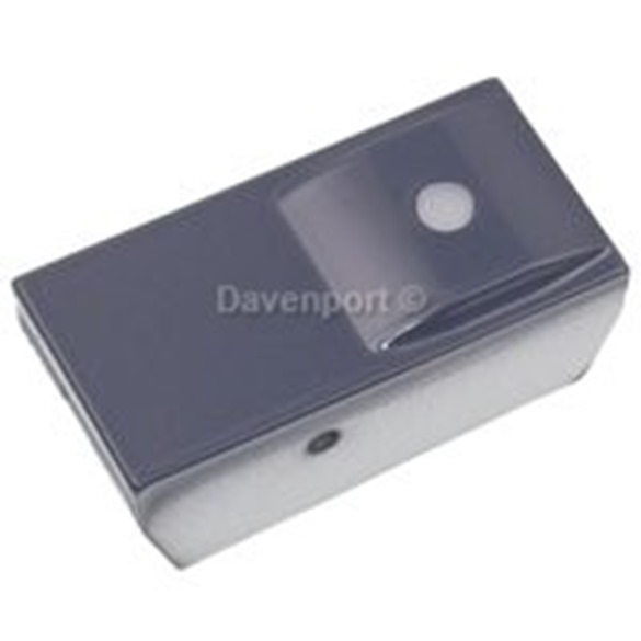 Push button, cover S-blue,