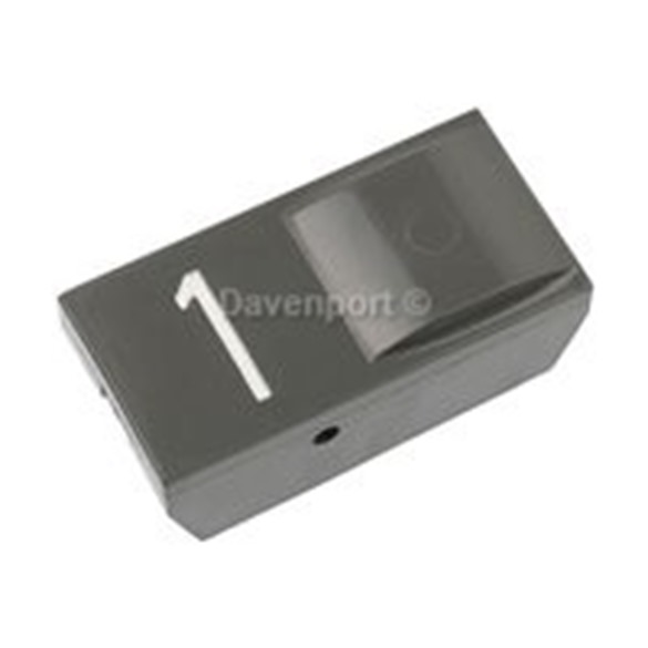 Push button, S-grey, without lense, 1