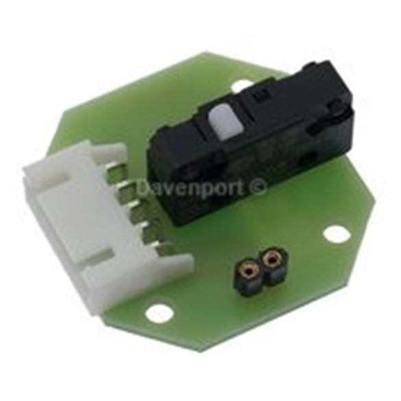 Push button, D1/D2, Printed circuit board DDUQ quit