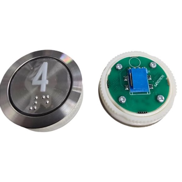 Genesis button 4 with braille