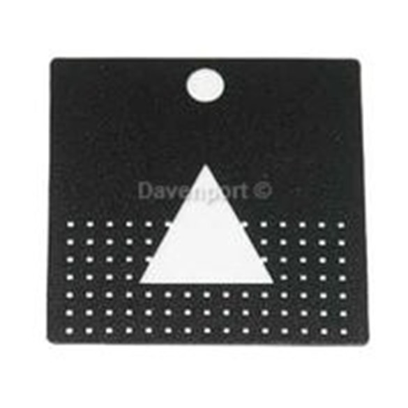 Push plate "arrow up"