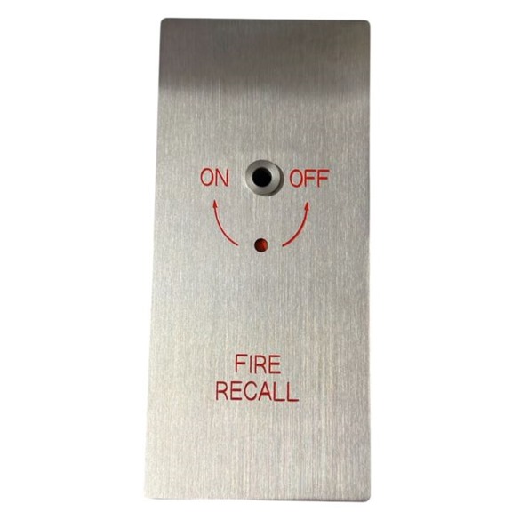 Firefighters Recall Flush Mounted - Fire Recall Type