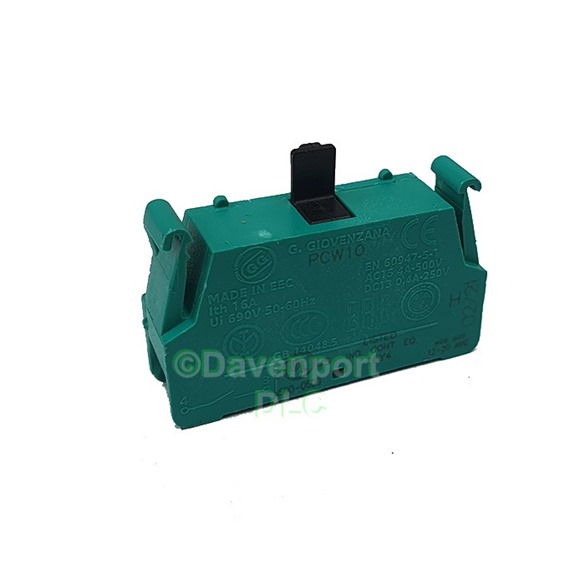 Pendant Contact block N/O Short