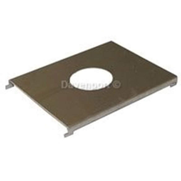 Metal cover for push button