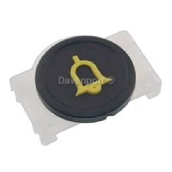 Button plastic, black, alarm (SIGMA )