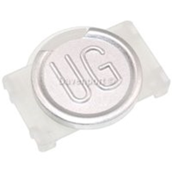 Push button plate Sigma, silver, UG