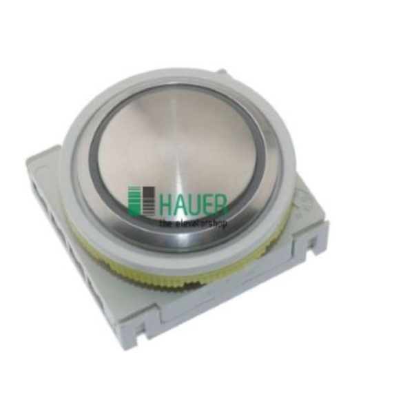 DMG, BUTTON SHERMAN CLASSIC, VANDALPROOF, 1 CONTACT, 24V, RED, V2A