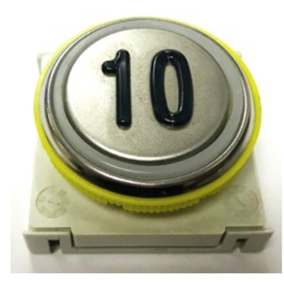 Push button DMG (10 SYMBOL) ( blue halo )