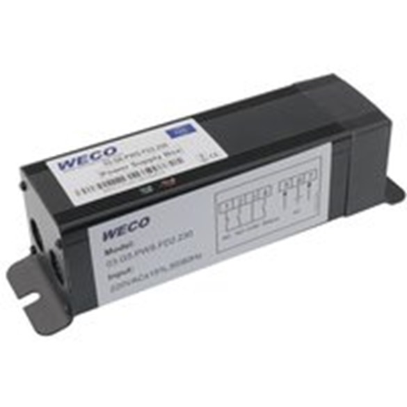 Weco G5 power supply, 230VAC with status (EN81-20)