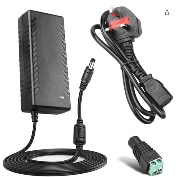 12V 6A Power Supply 72W Adapter