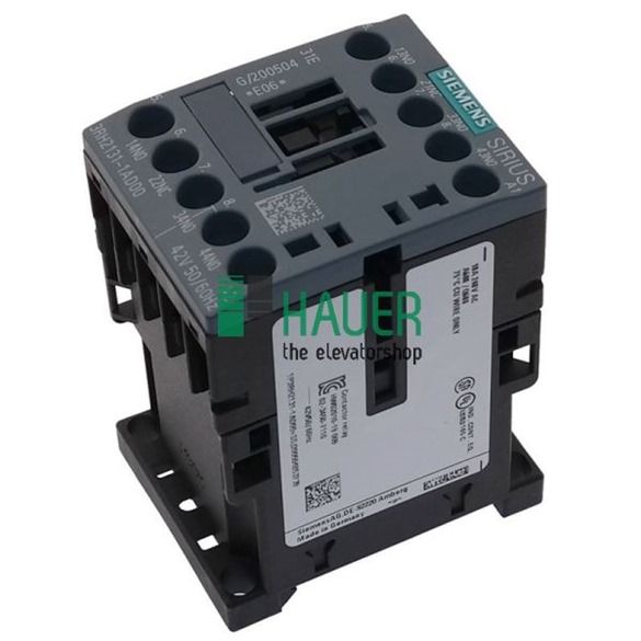 CONTACTOR SIEMENS 42V AC, 3NO + 1 NC