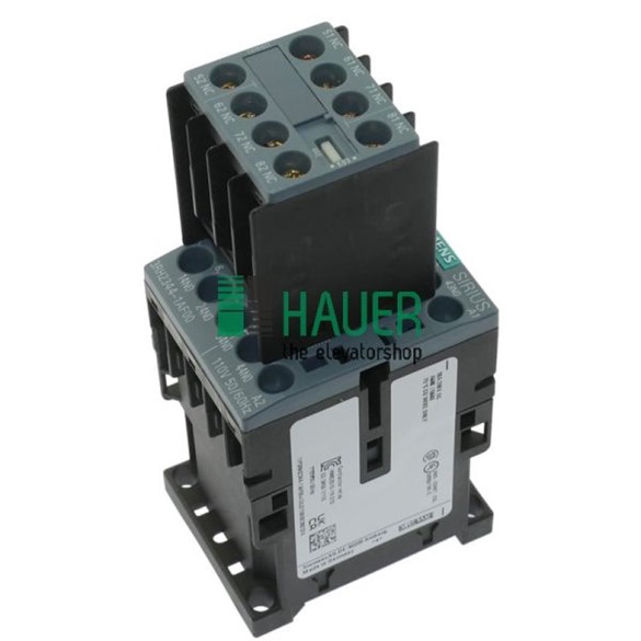 AUXILIARY CONTACT 3RH2344-1AF00, 4NO+4NC, 110V/50HZ, 110V/60HZ