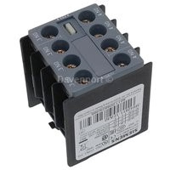 Auxiliary switch block, 3 RH2911-1FA40, 4NO, screw connection