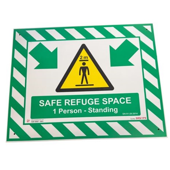 Pit Safe Refuge Space Standing