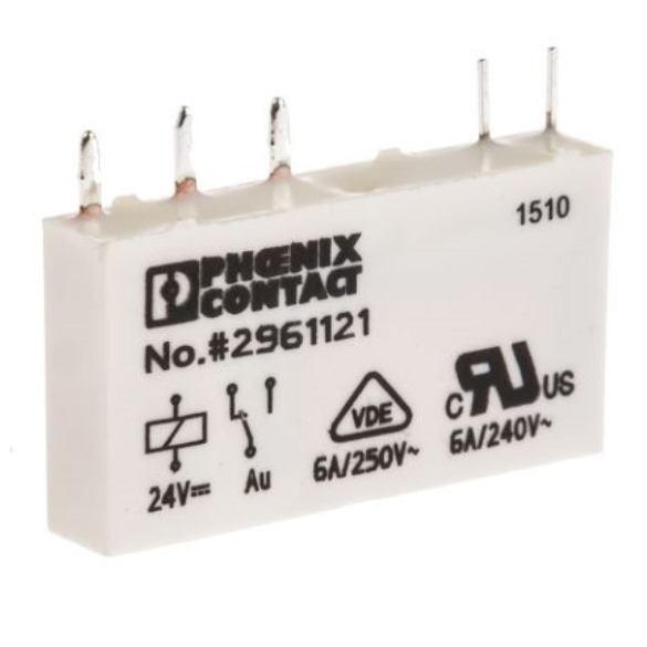 Relay PLC 24VDC 1W 6A ( plugin ) 5 pin