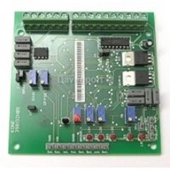 Load weighing device, amplifier printed circuit board