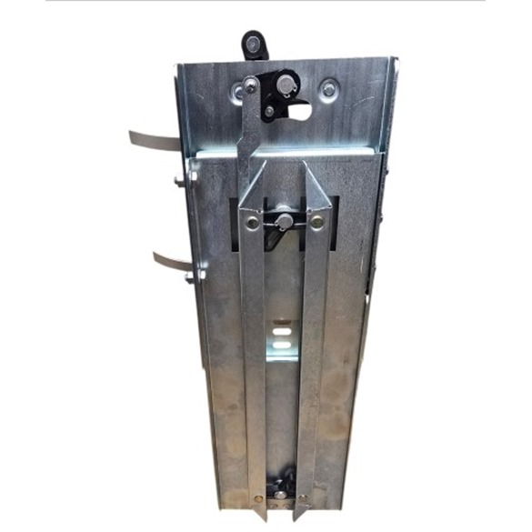 Skate assembly with operator fixation, l= 320 mm, left opening