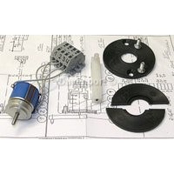 Potentiometer for ADC, range of adjustment 1,5 revolutions