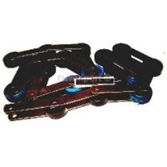 Chain 15 K/A -4000 LG ROLLERS: BLUE/BLAC