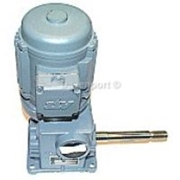 Gear with motor for door