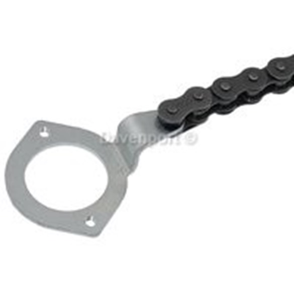 Chain for retractable cam