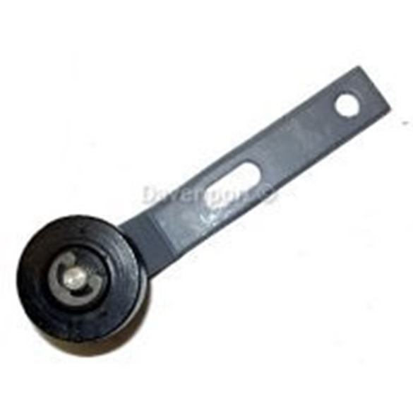 Car door contact switch roller and arm