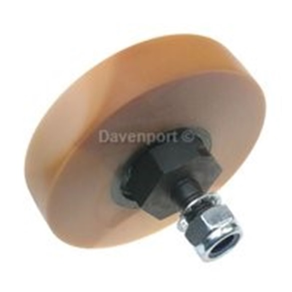 Guide roller Aclathan-VU 94A D125/25*73 + excentric bolt M16