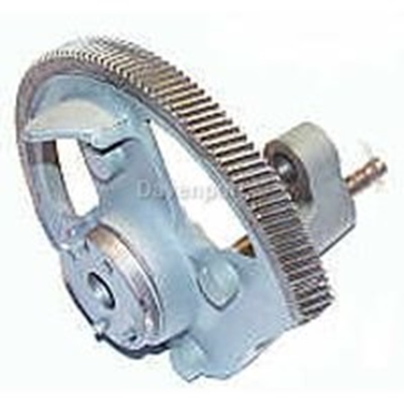 Gear segment for brake motor base