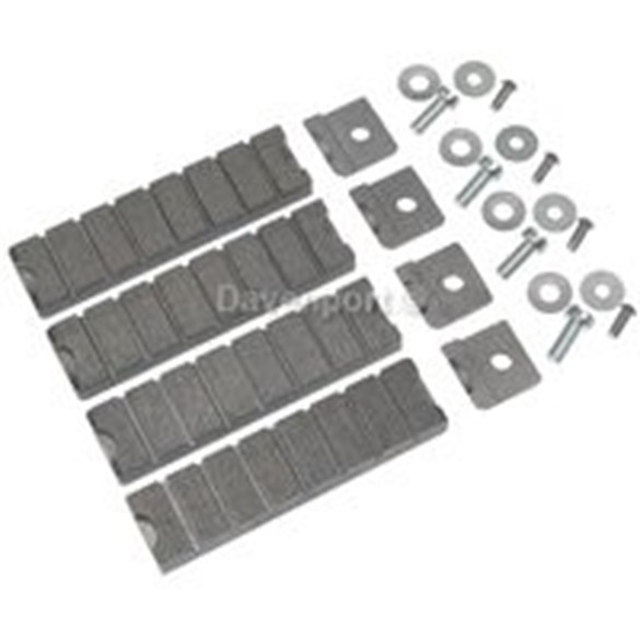 Conversion kit 3-G Brake plates (4 pcs.)