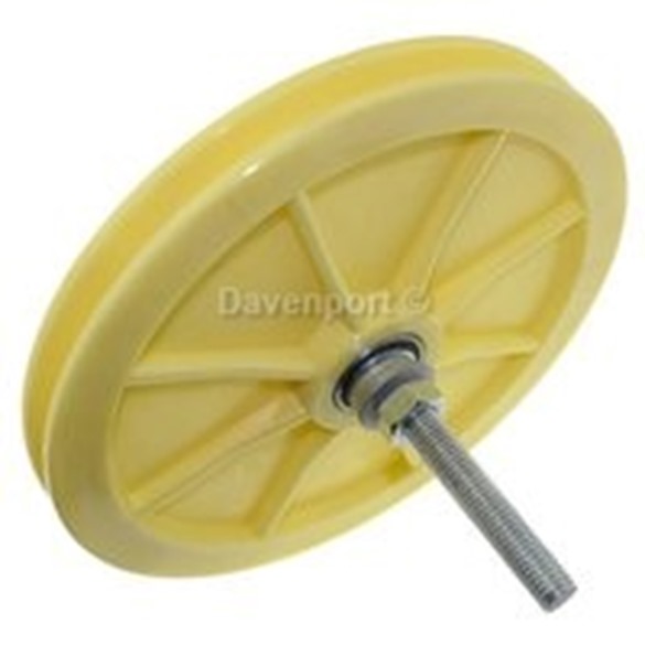 Rope pulley D200 for overspeed governor