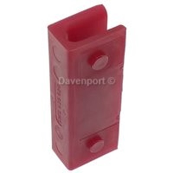 Guide shoe insert, guide 12mm