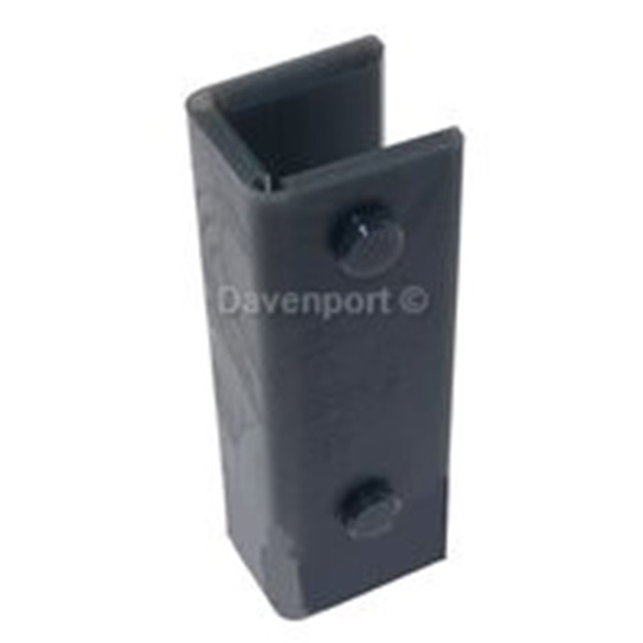 Guide shoe insert, guide 16mm