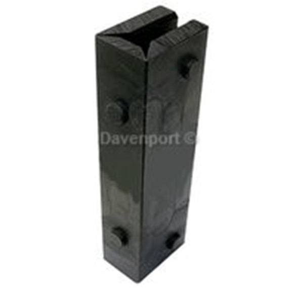 Guide shoe insert, guide 9.5 mm