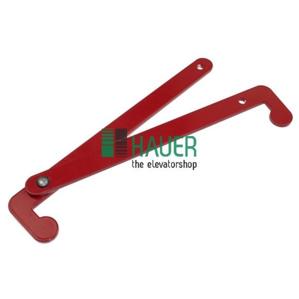 Lever for brake magnet