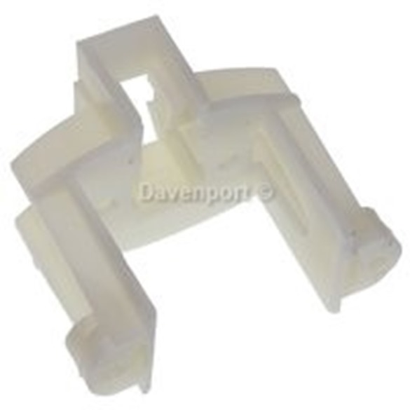 Plastic support for brake