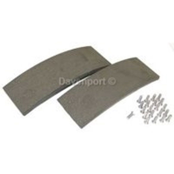 Brake lining KP130, 70x8x210 set=2