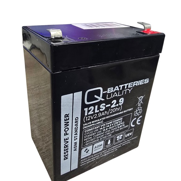 Sealed Lead Acid Battery - 2.9Ah