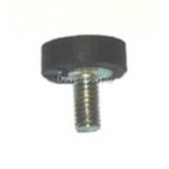 Rubber with screw, 12*4, M4*7.4