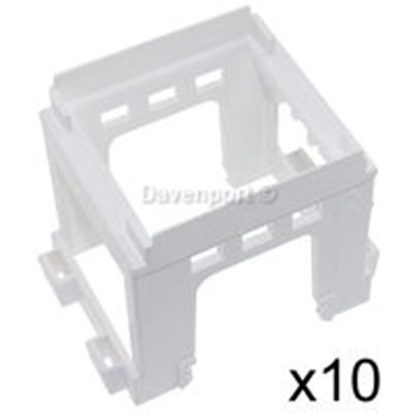 Mounting rail for socket VPE 10